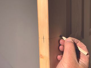 how to hang a door