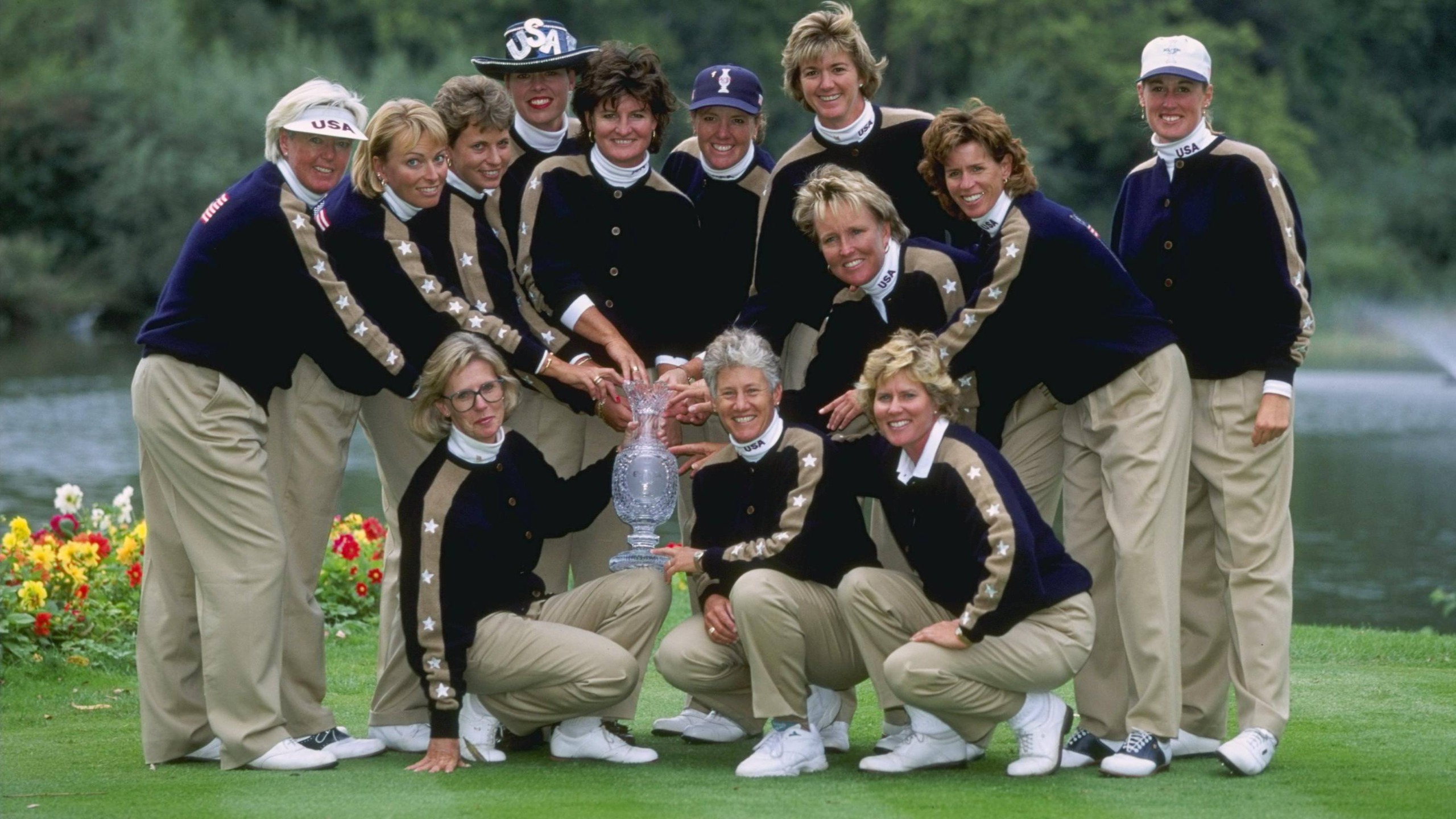US Solheim Cup winning team in 1996