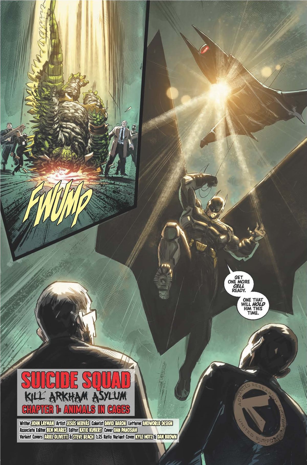 Pages from Suicide Squad: Kill Arkham Asylum #1