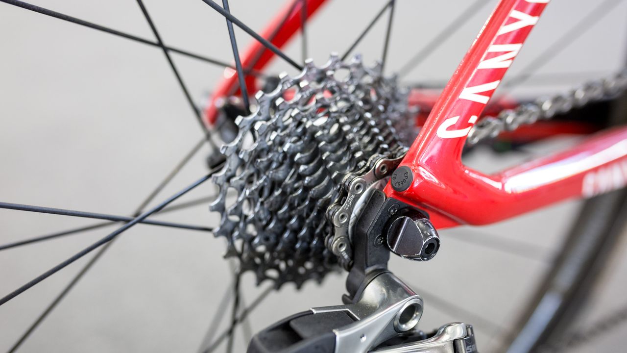 A simple rubber bung to cover the Di2 cable holes