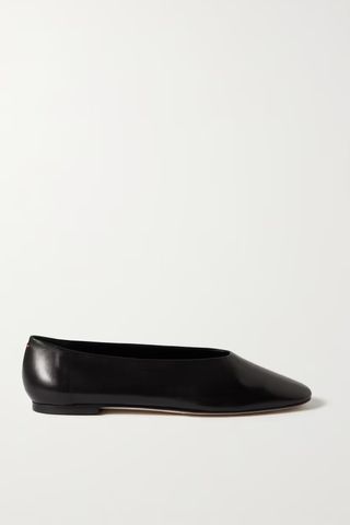 Aeyde Kirsten Leather Ballet Flats