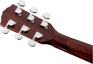 Fender's chrome die-cast tuners are smooth operators.