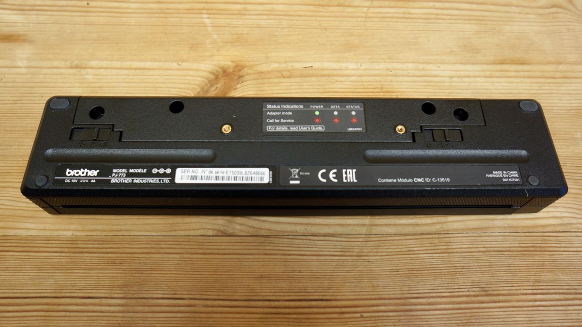 Brother PocketJet PJ-773 during our hands-on review