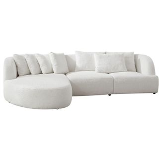 Curved Chaise Sofa