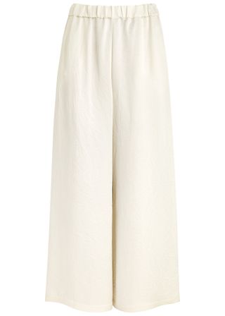 Accanto Crinkled Satin Trousers