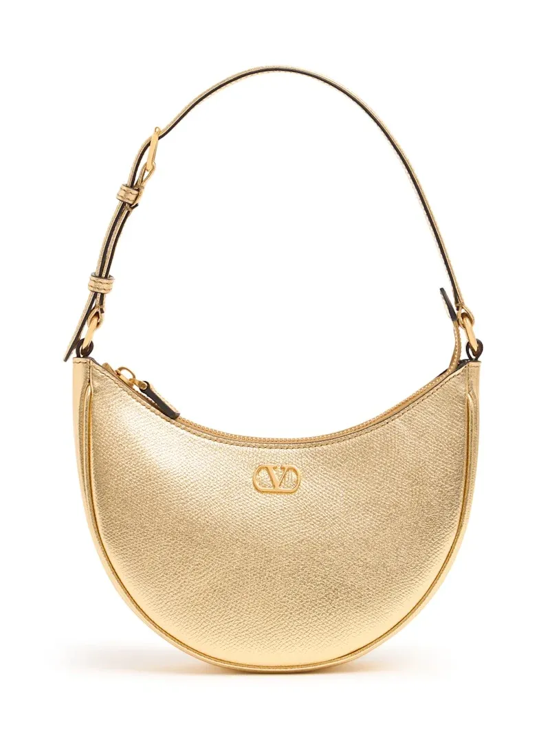 Mini Vlogo Signature Hobo Bag - Valentino Garavani - Women - Antique Brass - Unique