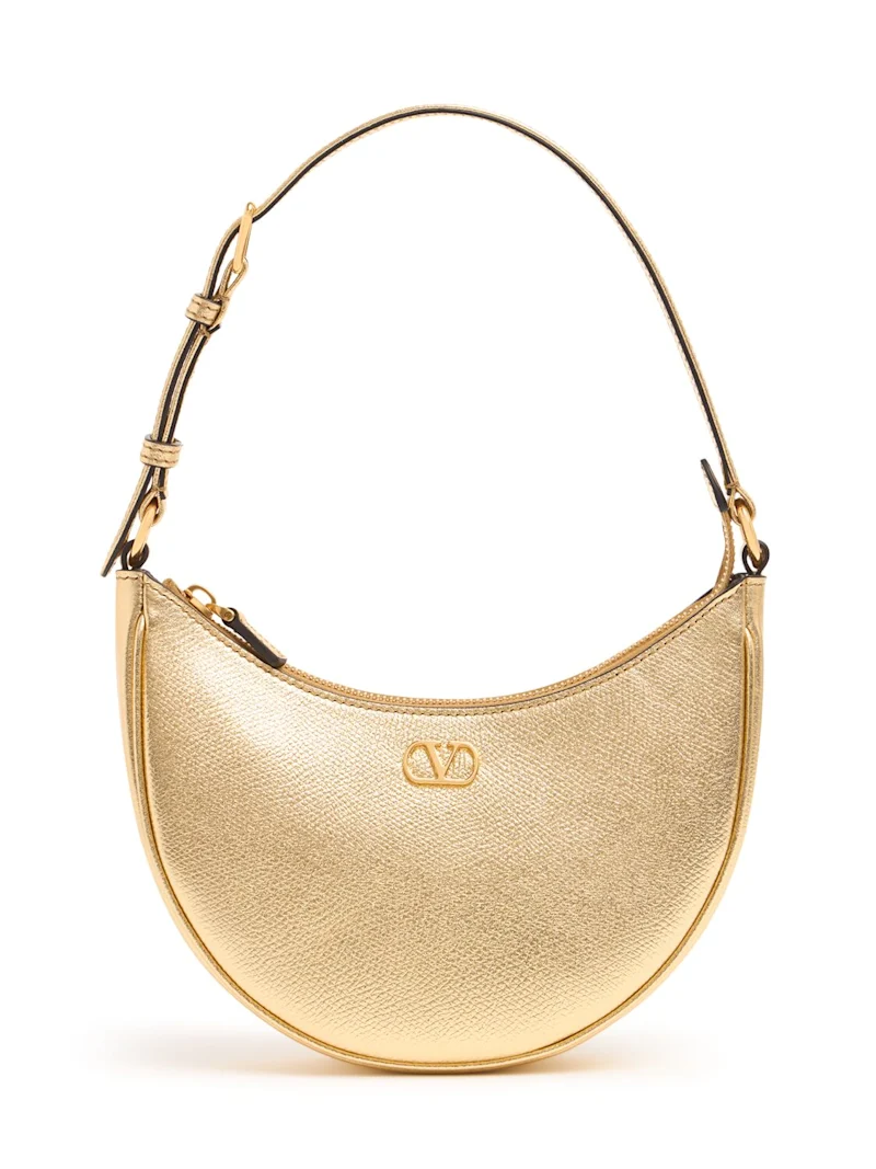 Mini Vlogo Signature Hobo Bag - Valentino Garavani - Women - Antique Brass - Unique