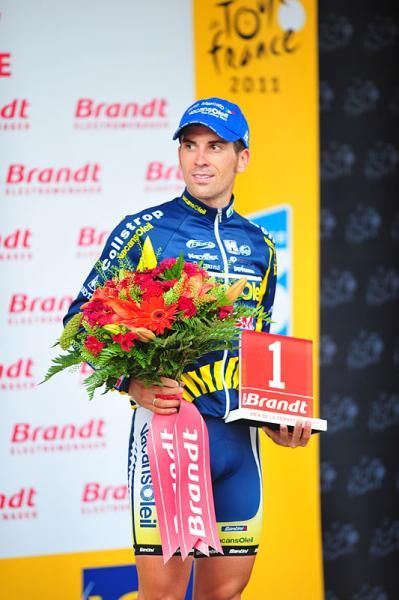 Marco Marcato (Vacansoleil-DCM Pro Cycling Team) is most combative for the day