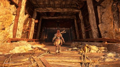 Screenshots from Horizon Forbidden West running on PS5