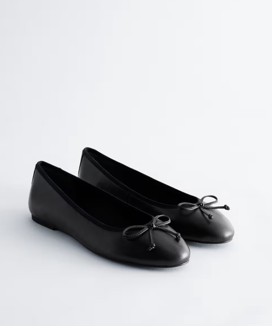 Stories, Leather ballet flats