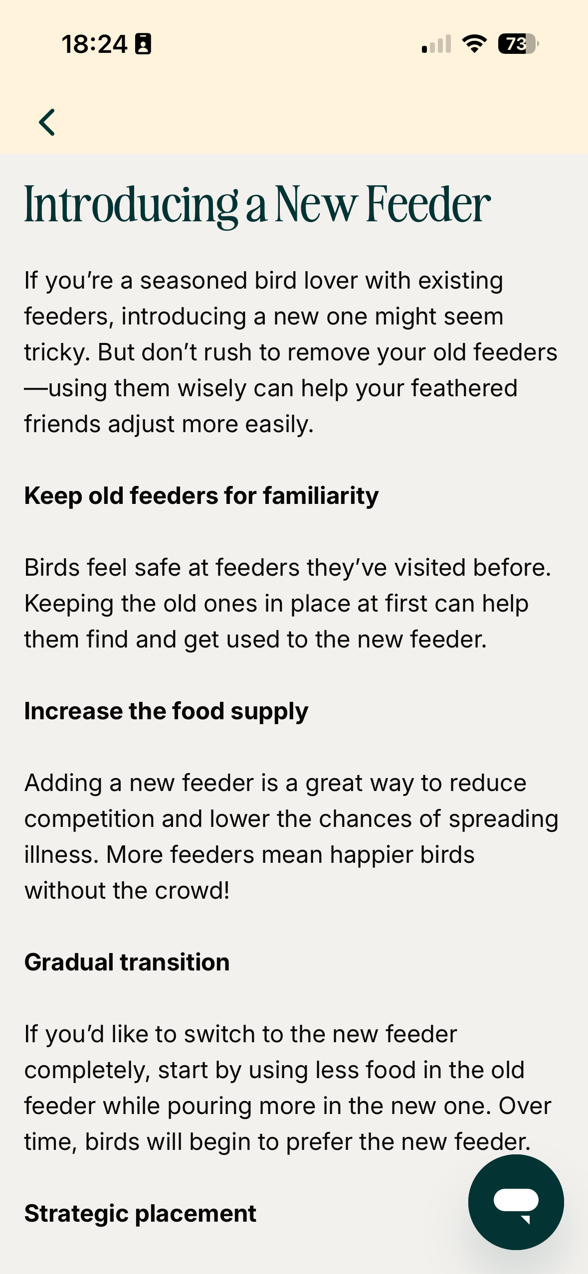 Screenshots from the Bird Buddy 2 app interface