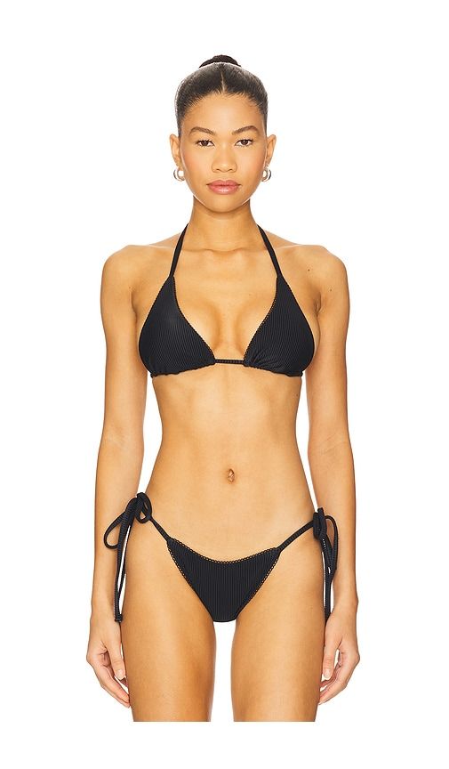 Paradise Ribbed Bikini Top