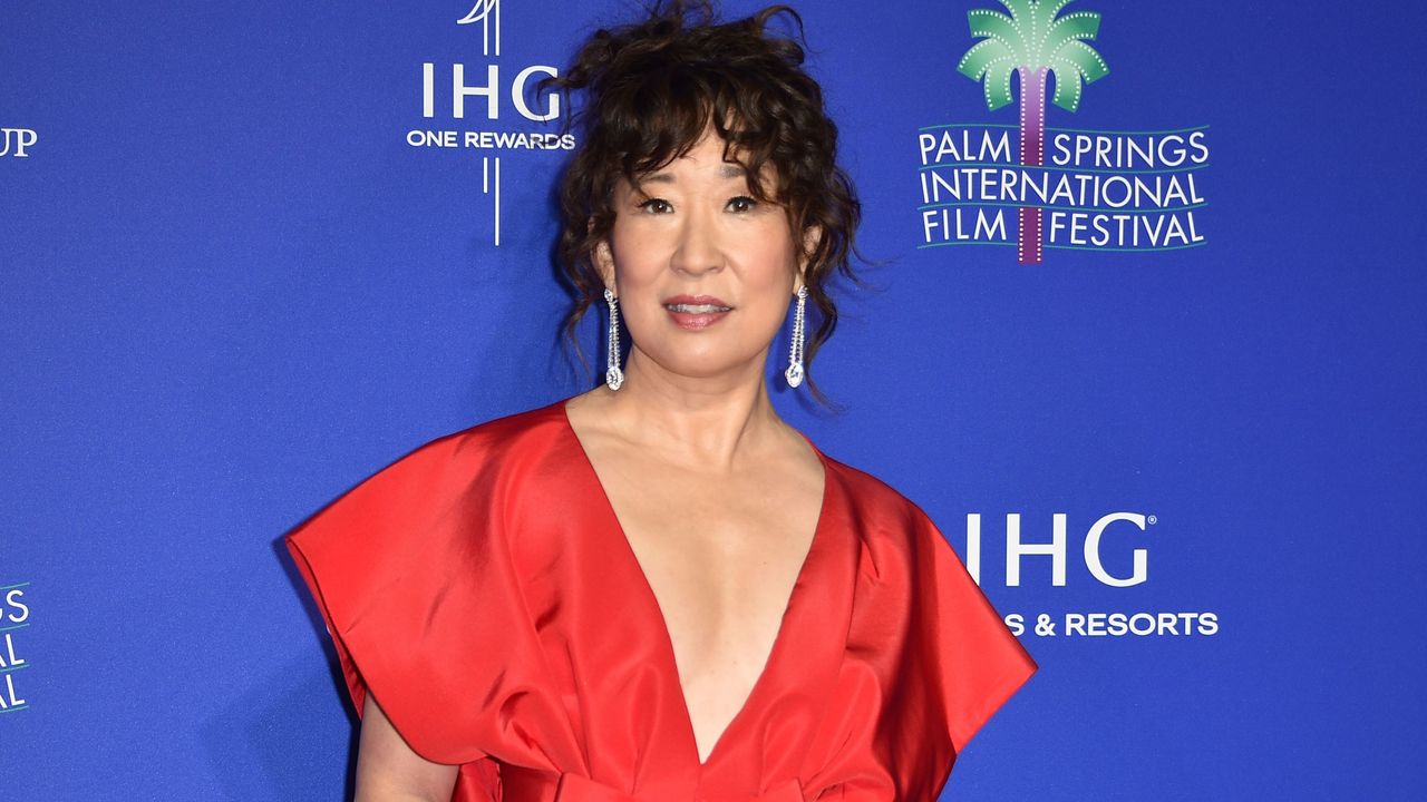 Sandra Oh attends the 2024 Palm Springs International Film Festival Awards Gala