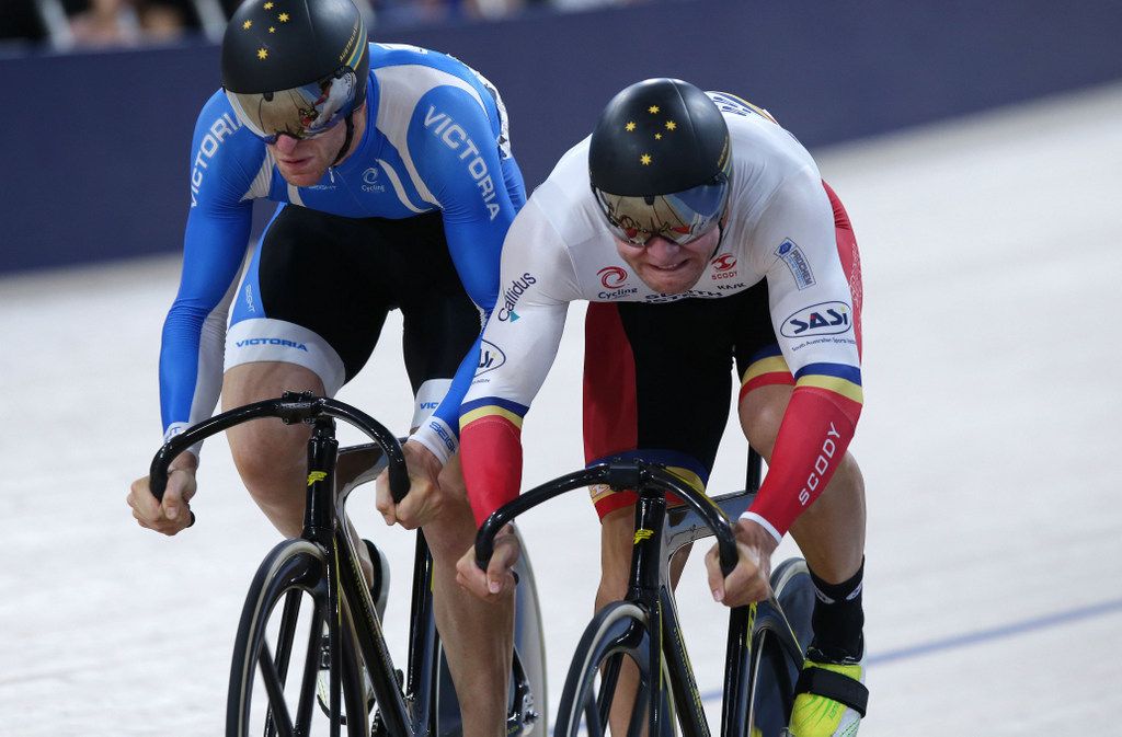 Patrick Constable (SA) riding to the gold medal
