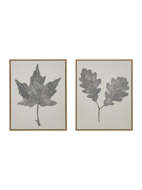 Blodfl&Auml;der Picture - Black Leaves 15 &frac34;x19 &frac34; "