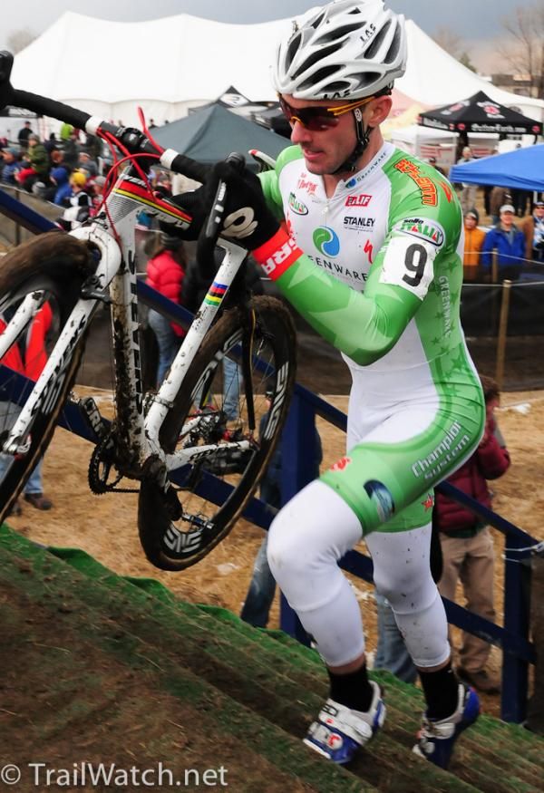 Luke Keough in the kit of USGP U23 leader