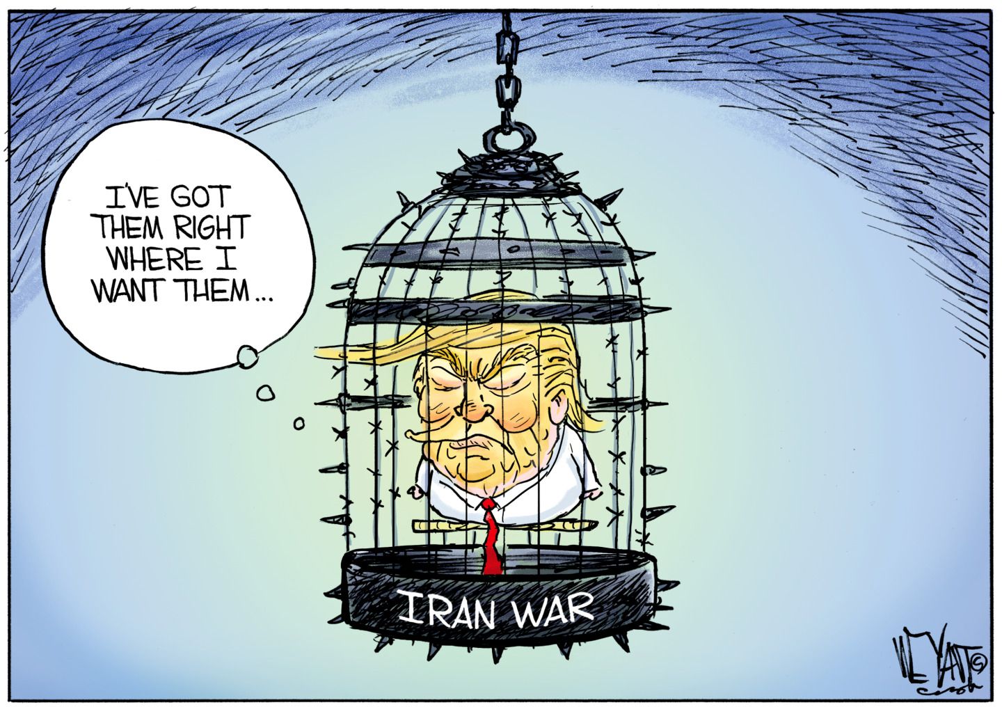 
                                Political cartoon
                            