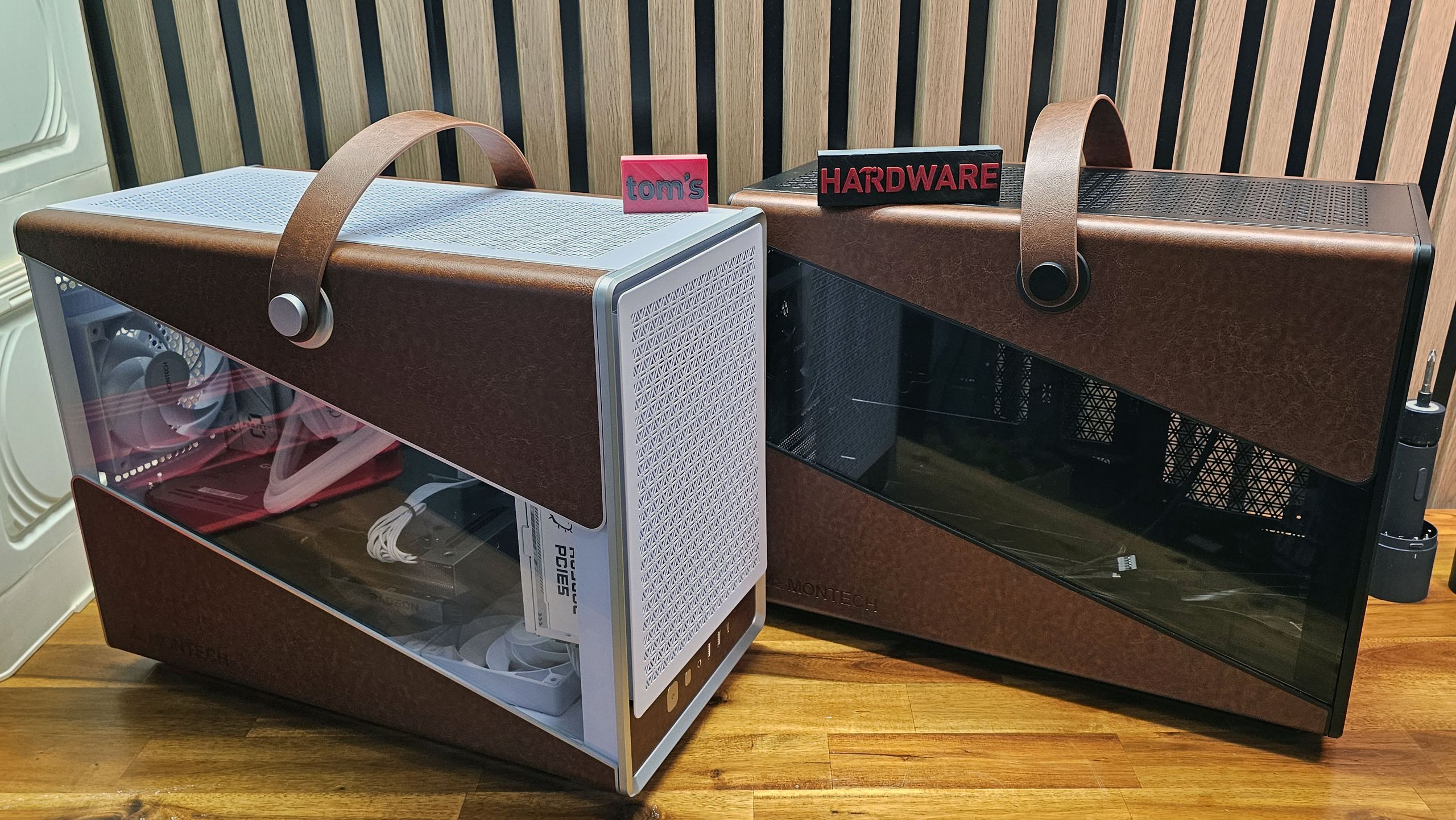 MONTECH Heritage PRO PCケース Amazon.com: MONTECH Heritage PRO mATX, Compact Leather