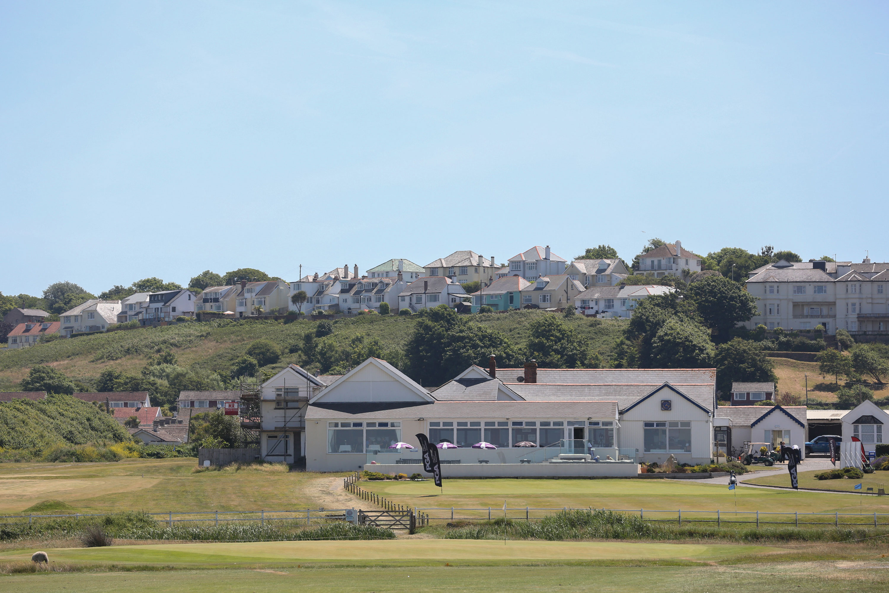 The clubhouse at Royal North Devon