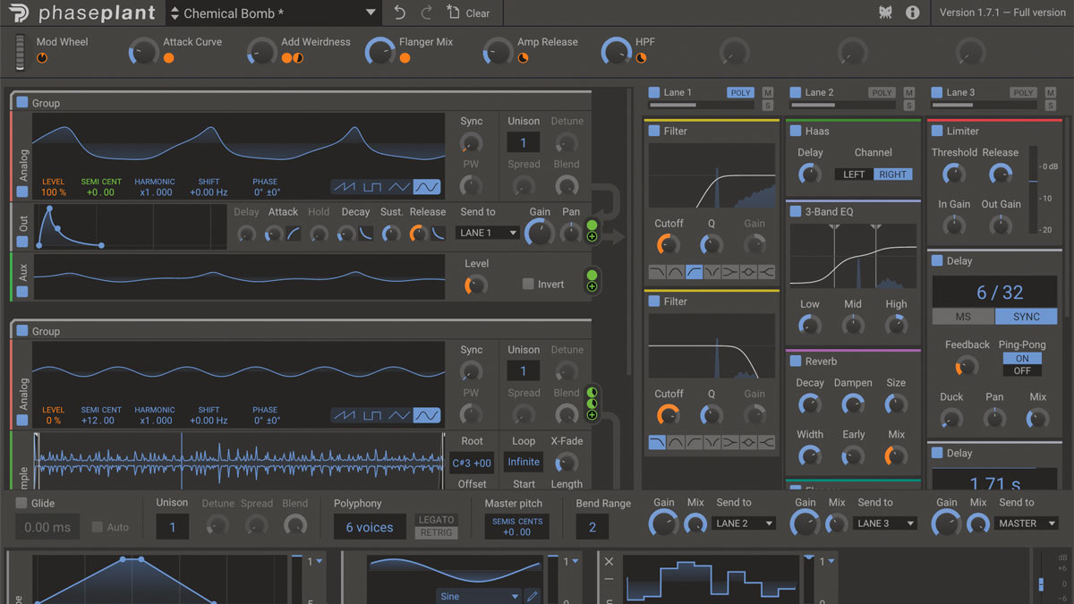 Best synth plugins: Kilohearts Phase Plant