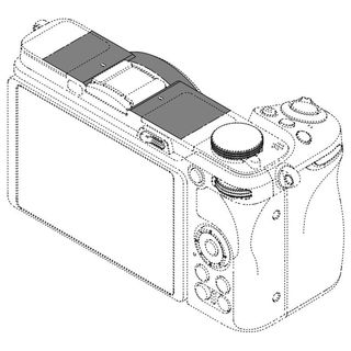 The apparent Nikon Z3 design omits the electronic viewfinder