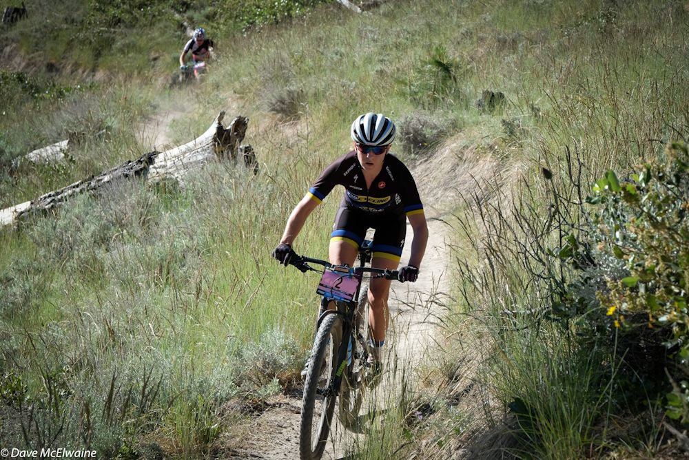 Amy Beisel (Pro Cycling) was never out of sight of Rose Grant