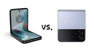 The Motorola Razr (2023) versus the Samsung Galaxy Z Flip 4