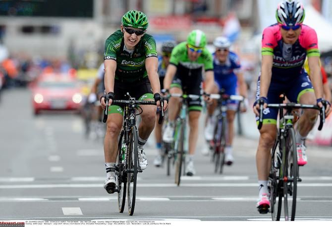 Pierre Rolland (Europcar) finishes