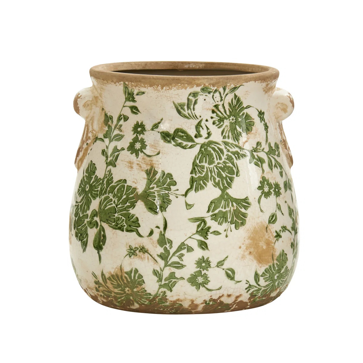Wayfair vintage floral pot