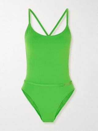 Sessantotto Chain-Embellished Swimsuit