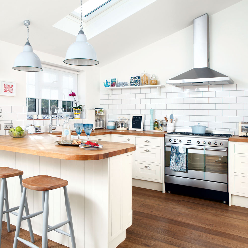 Cream kitchen ideas in timeless shades from hessian white to ecru ...