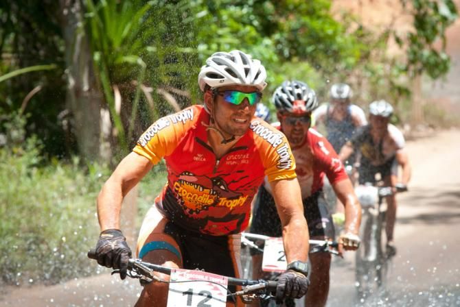 Mark Frendo is just one stage away from an overall Crocodile Trophy race win for Australia