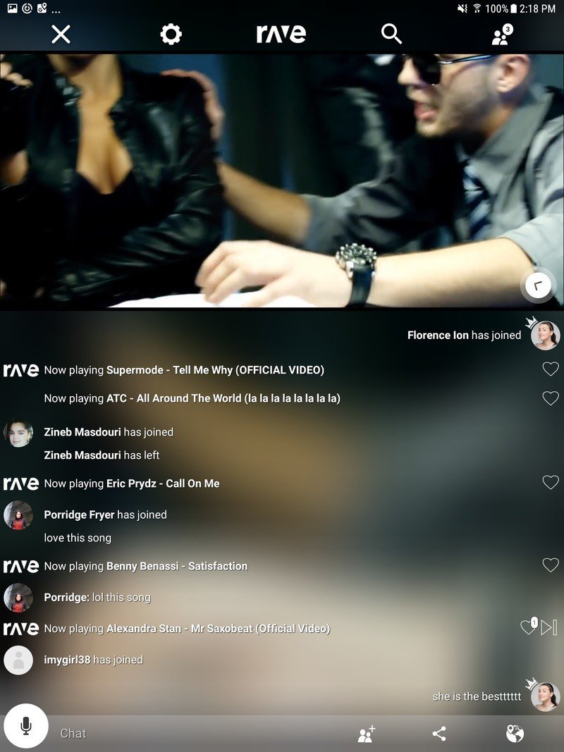 And this screenshot was taken on a tablet running the stream at the same time.