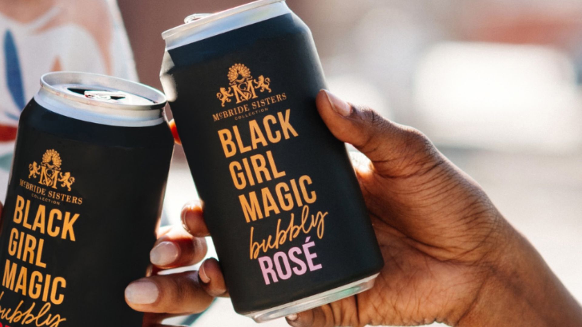 Rose wine made by the McBride Sisters