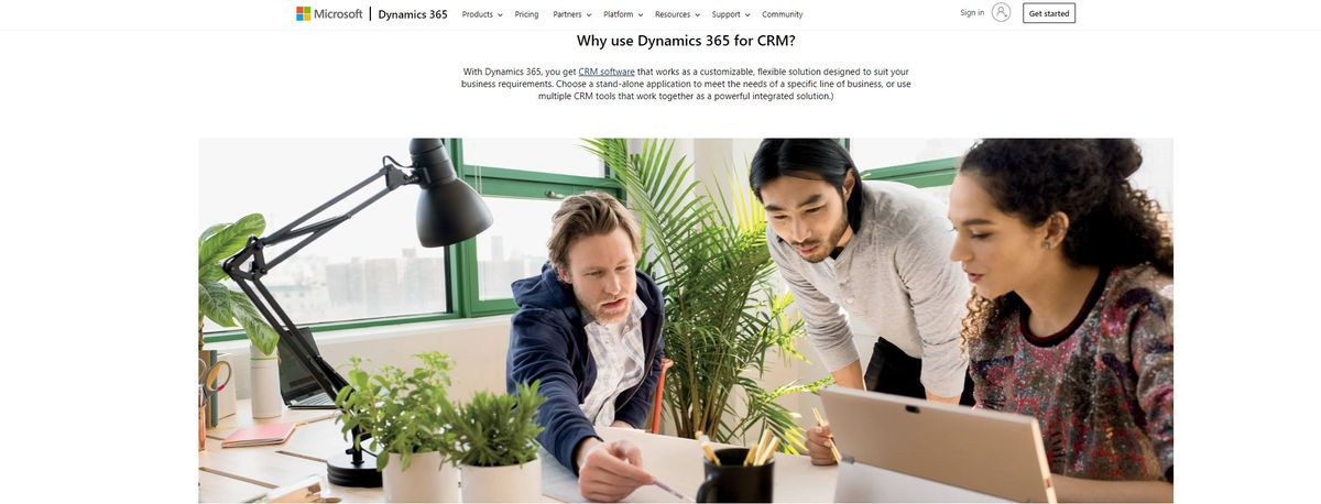 Microsoft Dynamics 365 CRM Review Hero