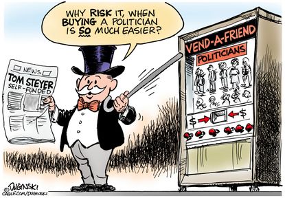 Political cartoon