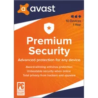 Avast Premium Security | AU$77.99AU$31.20 (save AU$20 on the first year)