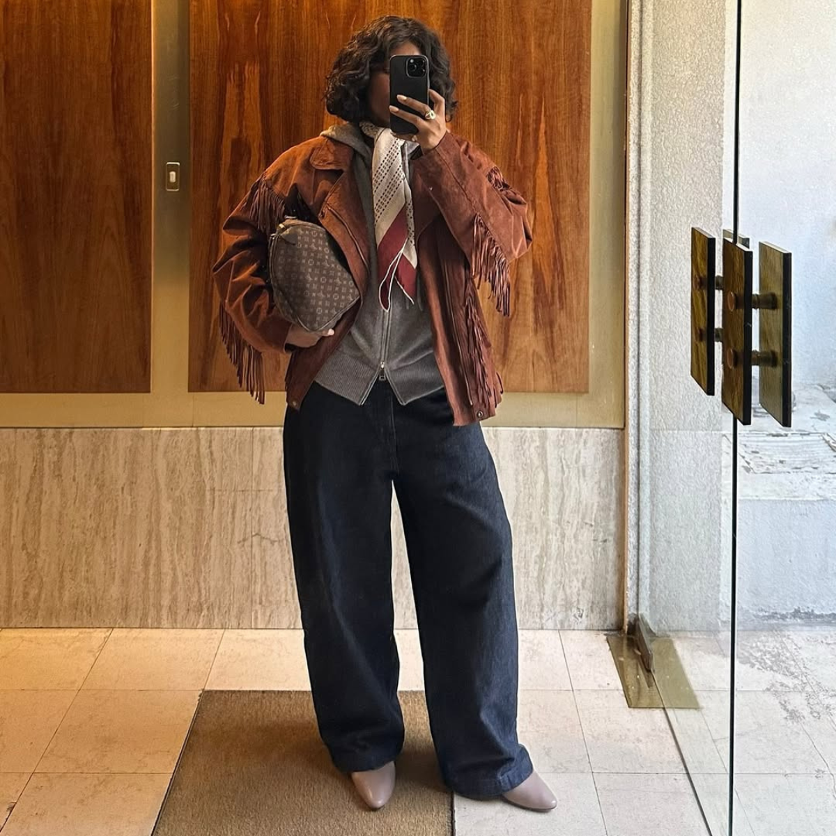 @frannfyne wears 2026 jeans trends