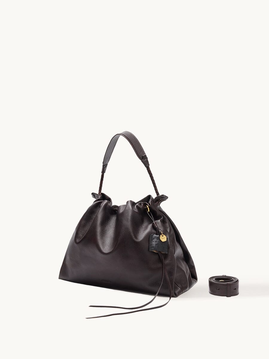 Medium Gather Bag Set - Ochre Suede