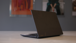The Asus Zenbook 14 on a desk