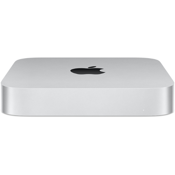An Apple Mac Mini M2 desktop computer
