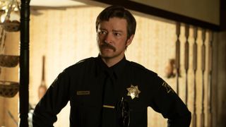 Justin Timberlake as officer Steven Deffibaugh in Candy