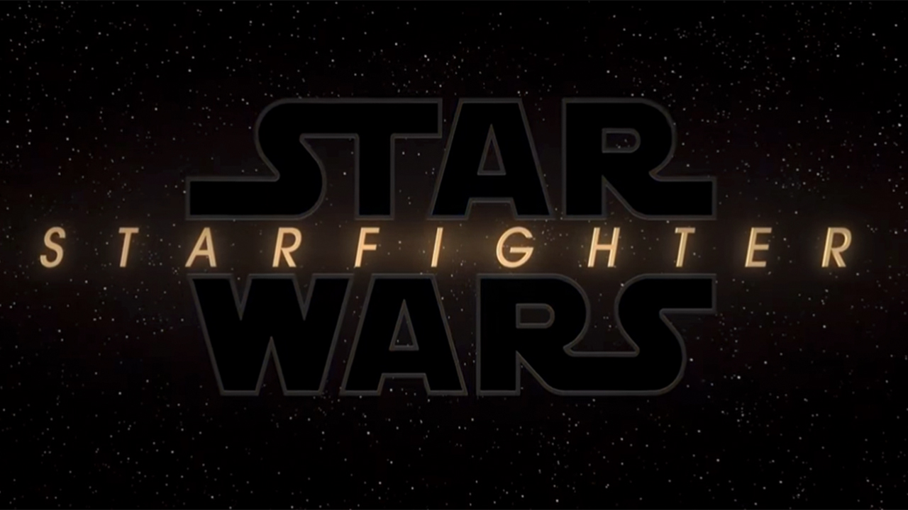 The title card in the teaser for Stars Wars: Starfighter