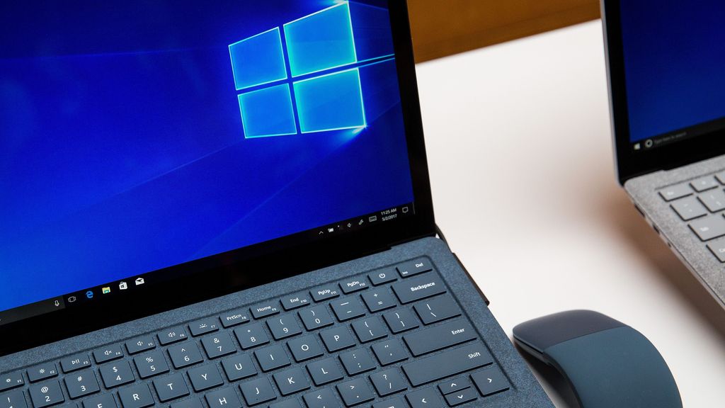 A view of the new Microsoft Surface Laptop following a Microsoft launch event, May 2, 2017 in New York City.