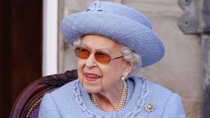 Queen Elizabeth's resourceful relative explained. Seen here is Queen Elizabeth attending the Queen's Body Guard for Scotland Reddendo Parade