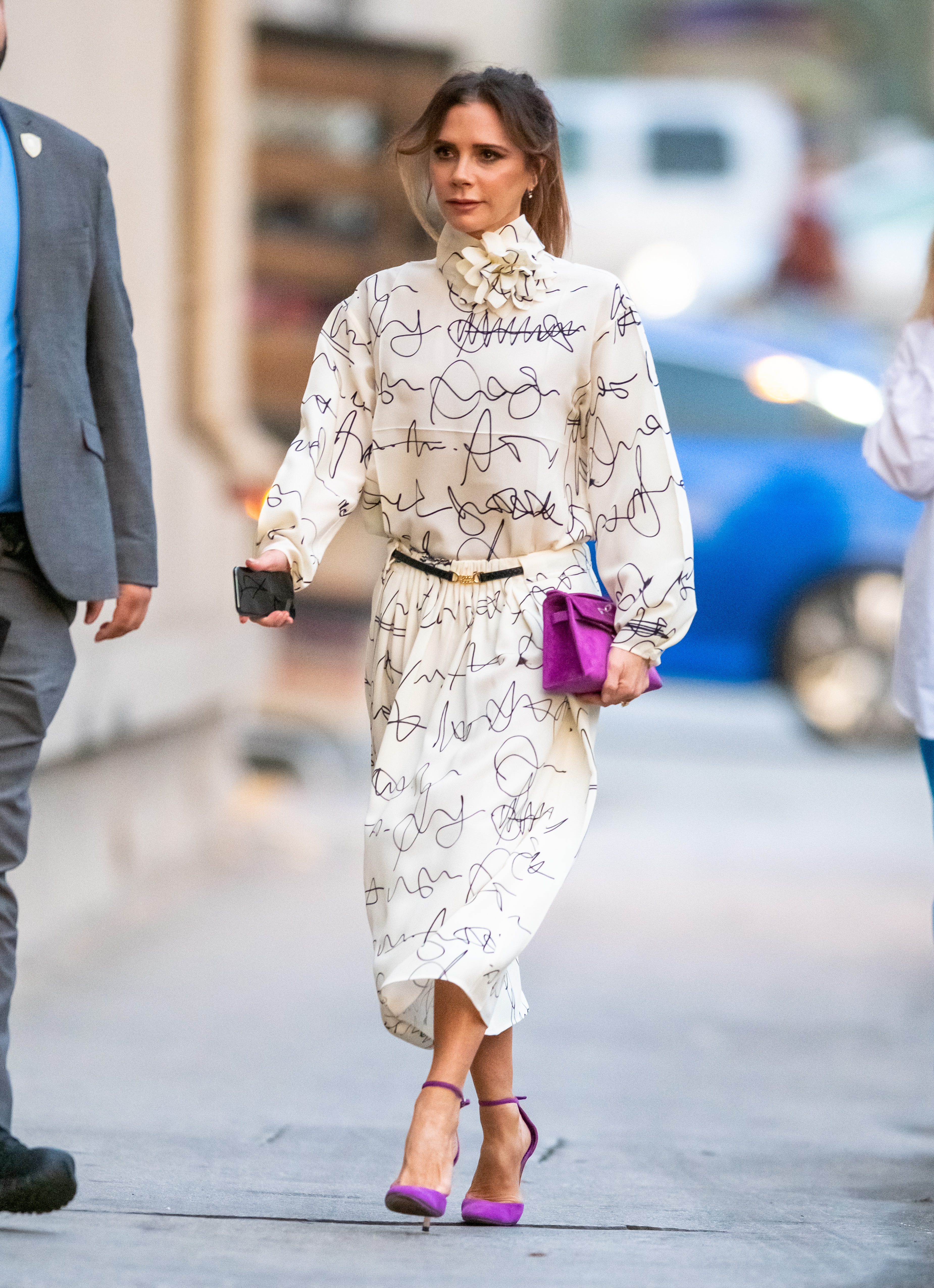 Victoria Beckham is seen at 'Jimmy Kimmel Live' on November 19, 2019 in Los Angeles, California. (Photo by RB/Bauer-Griffin/GC Images)