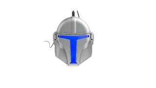 Star Wars Mandalorian Wireless Charger Hero White