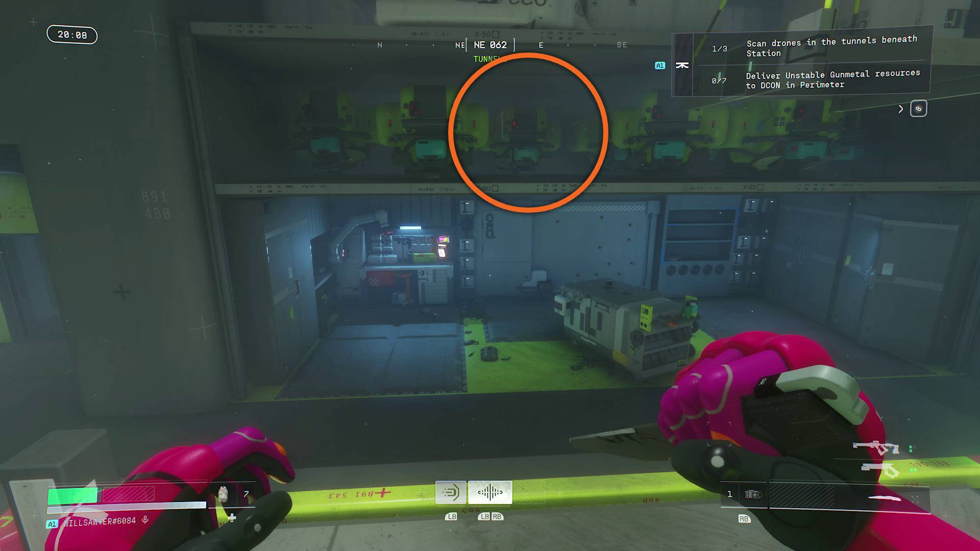 Marathon Equitable Distribution Traxus contract third drone in station tunnels