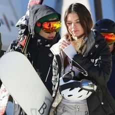 Harry Styles & Kendall Jenner in Ski Outfits