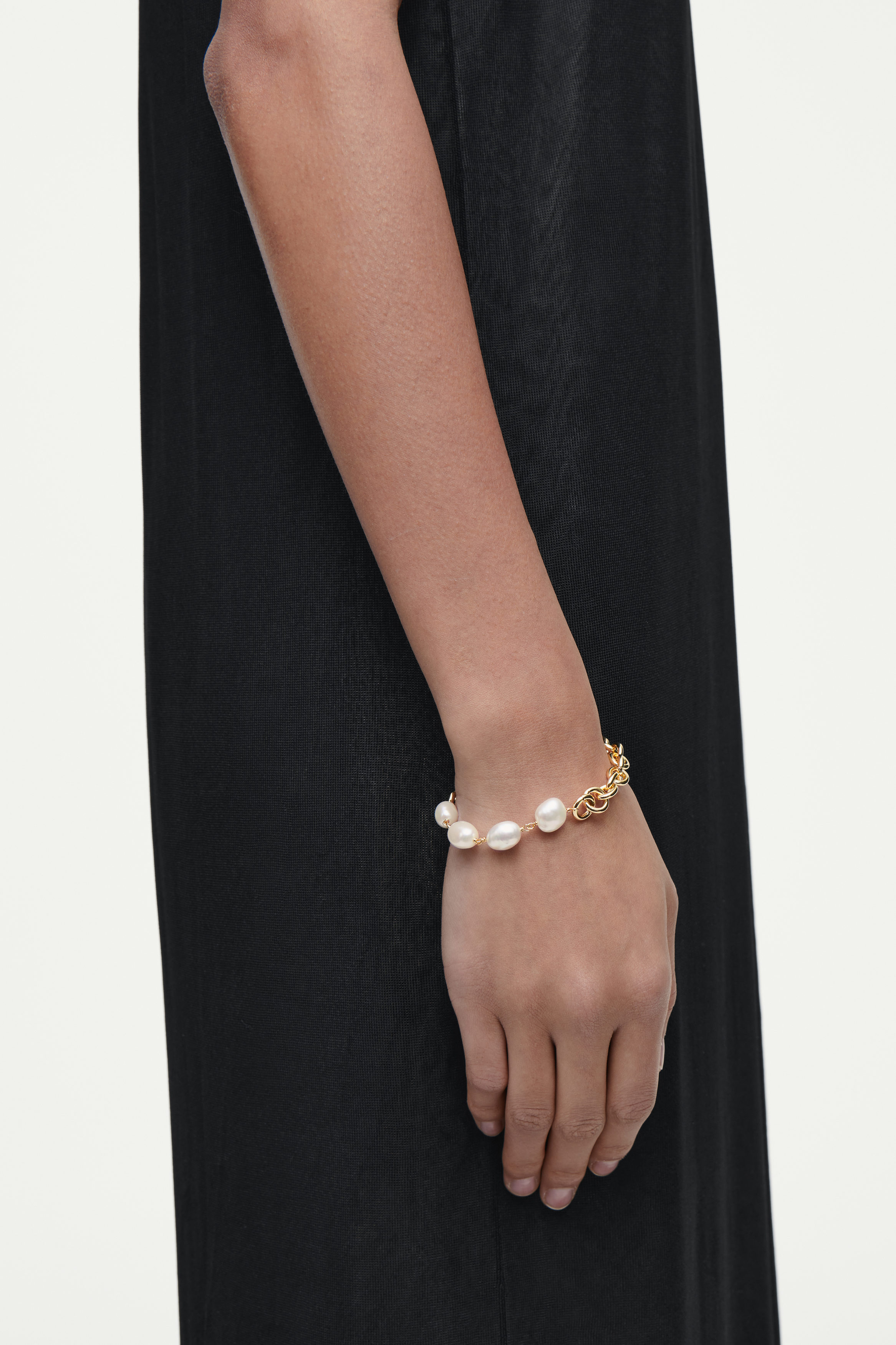 Freshwater Pearl Chain Bracelet